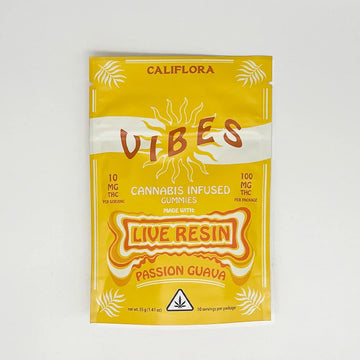 Delta 9 THC Live Resin Gummies – Passion Guava