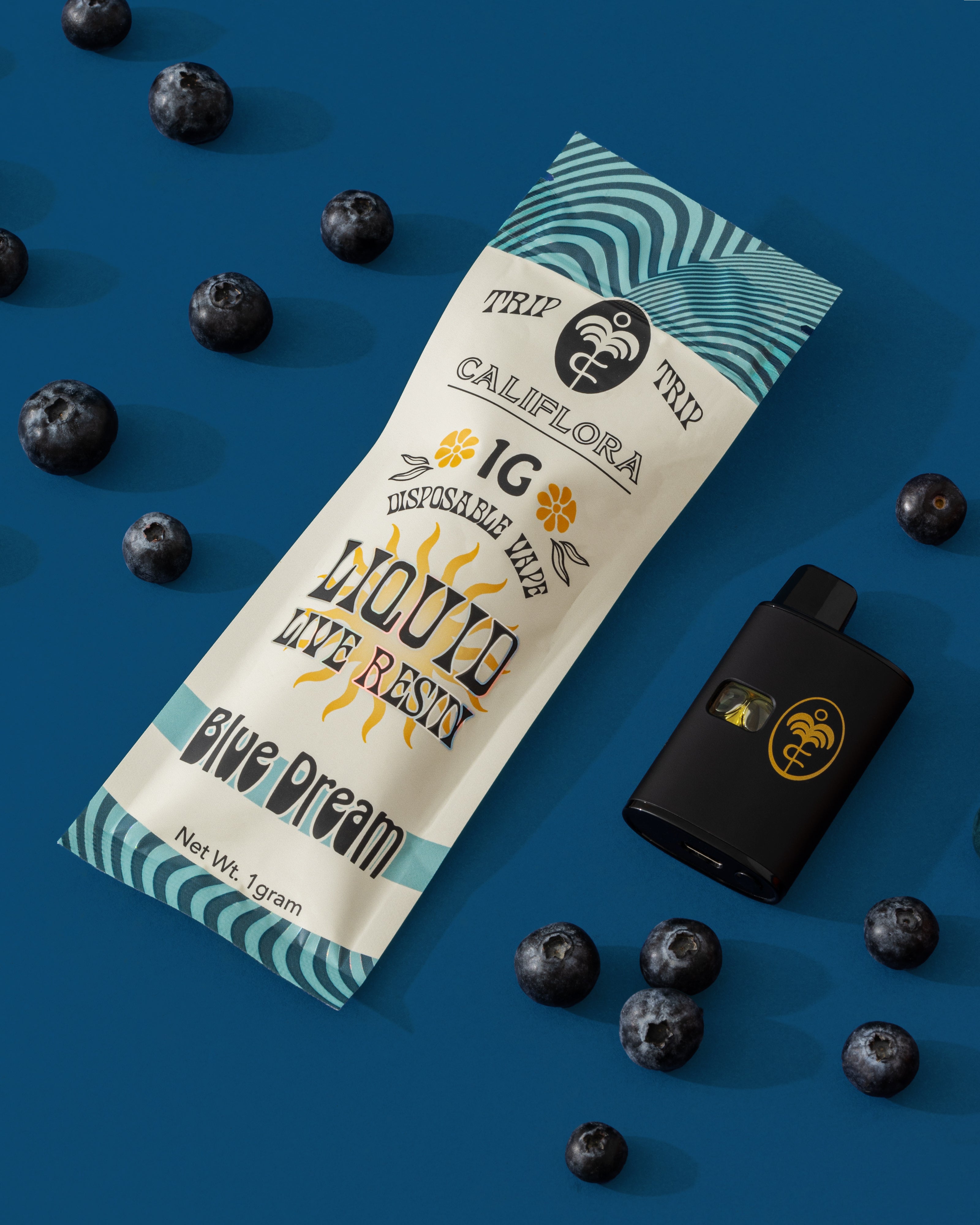 Blue Dream | Liquid Live Resin | Sativa-Dominant Hybrid | Device – 1g Disposable Vape