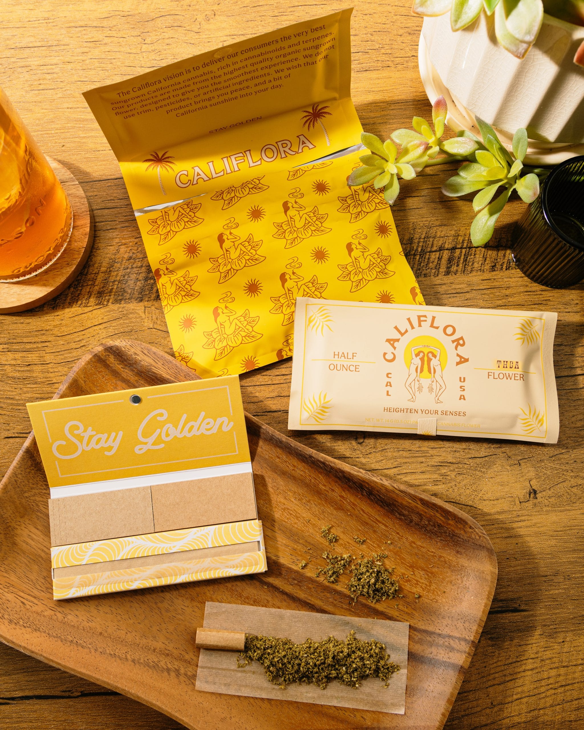 THCa 14g Cali Gold Shake Pouch