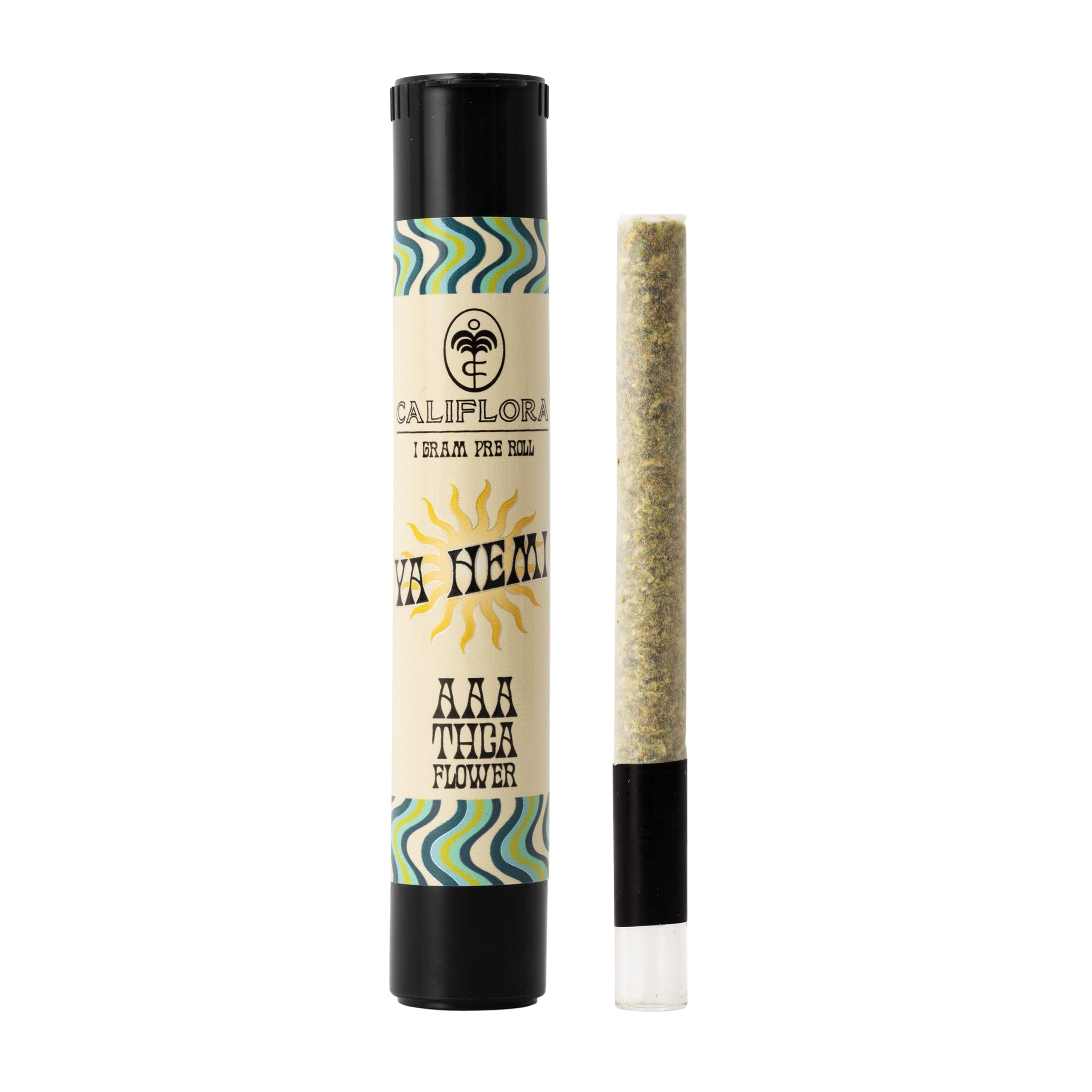Premium preroll with glass tip (1 gram) – Strain: Ya Hemi